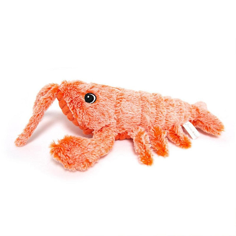 Kreeft pluche piepspeeltje voor honden & katten