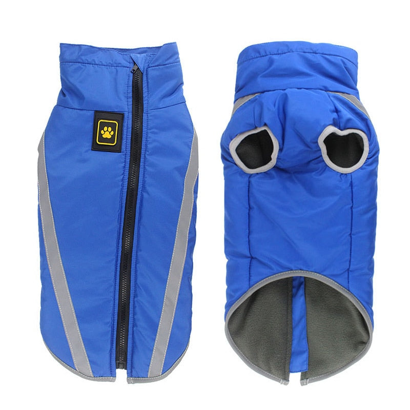 Waterdichte grote hondenkleding