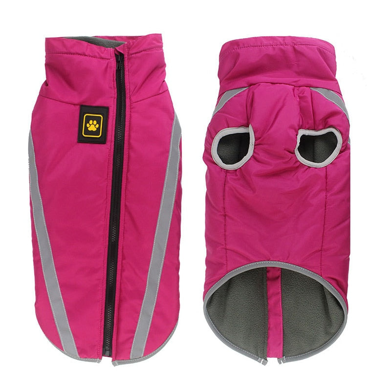 Waterdichte grote hondenkleding