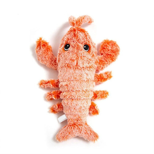 Kreeft pluche piepspeeltje voor honden & katten